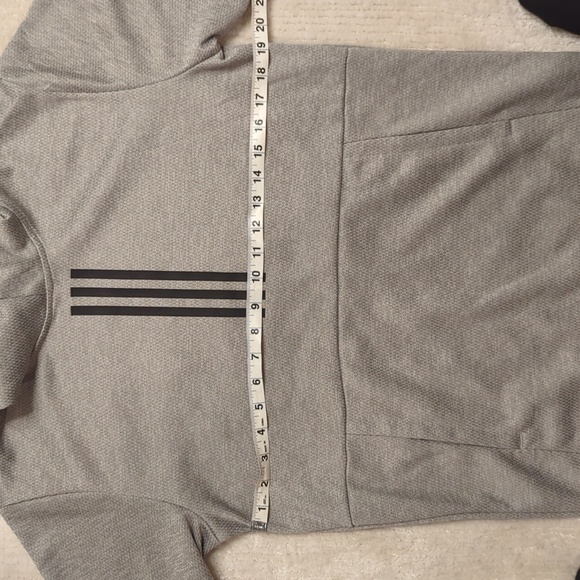 Adidas Gray Climawarm Hoodie - Picture 4 of 5